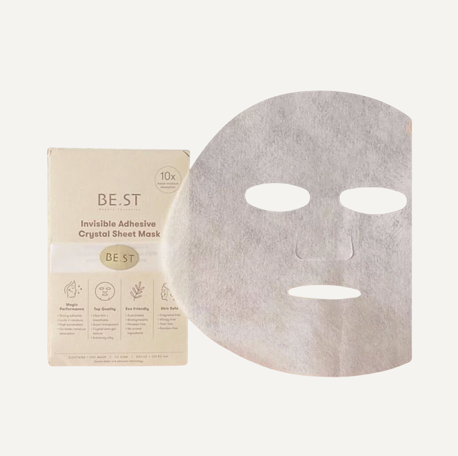 BE.ST 隱形緊緻冰凝面膜紙 （乾膜）