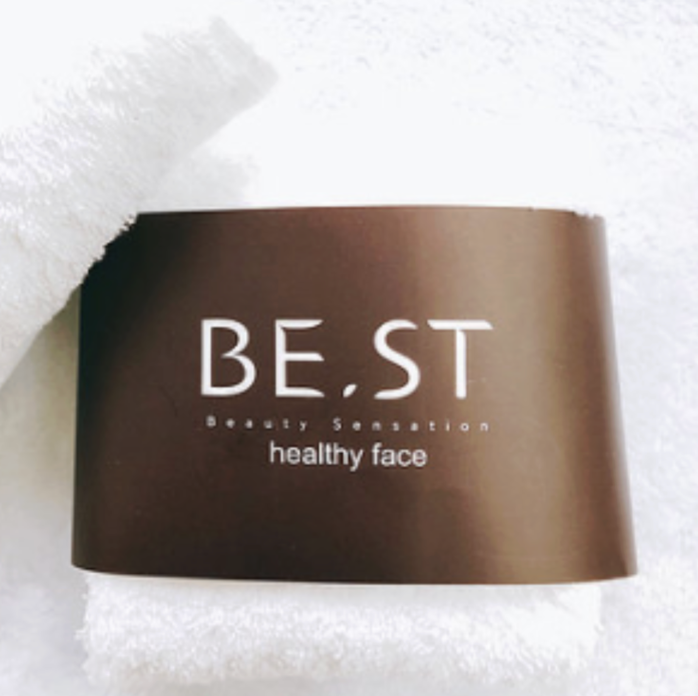 BE.ST  純棉雪白熱敷巾