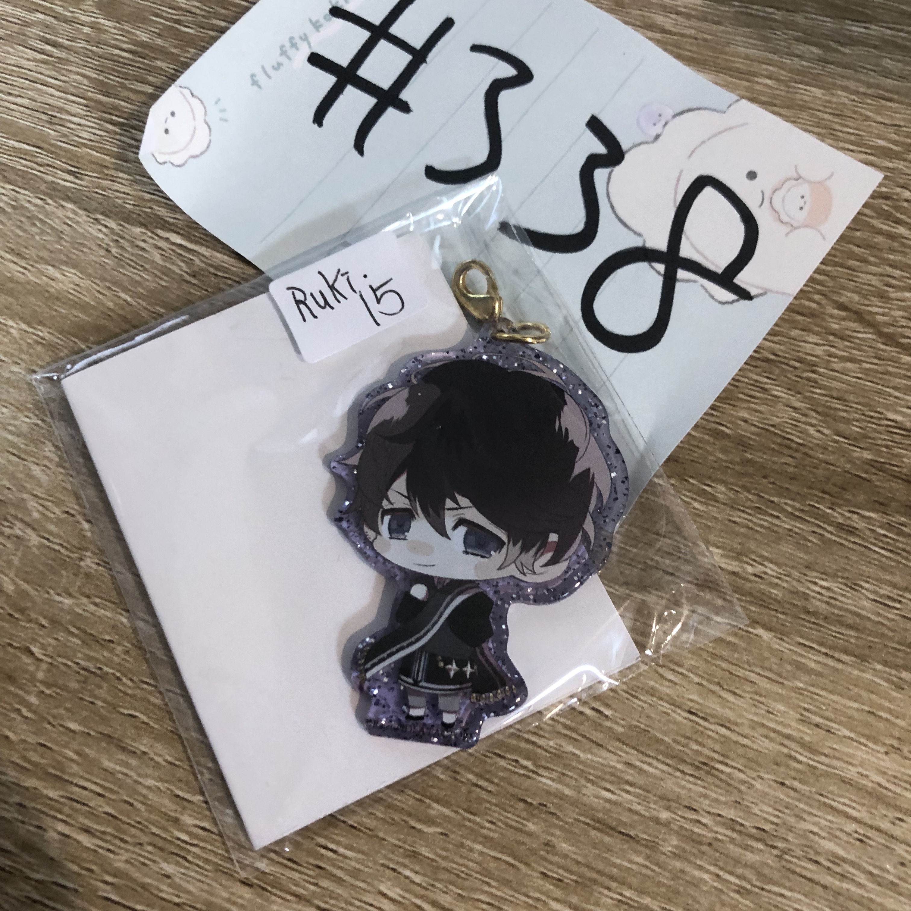 DIABOLIK LOVERS  RUKI 掛件#338