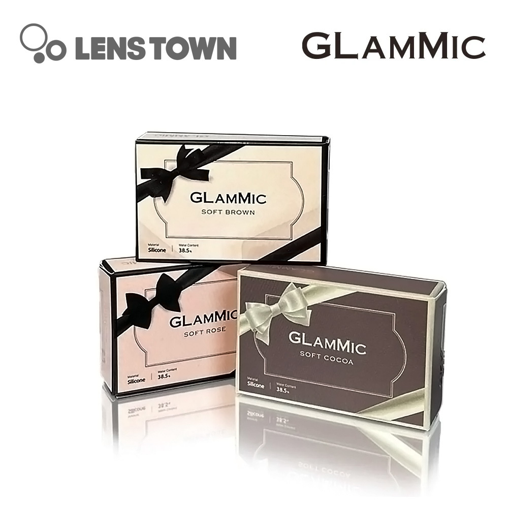 Lenstown Glammic 6 Months 美瞳 彩色 半年拋 隱形眼鏡 2片