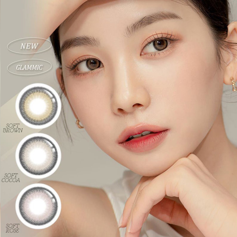 Lenstown Glammic 6 Months 美瞳 彩色 半年拋 隱形眼鏡 2片