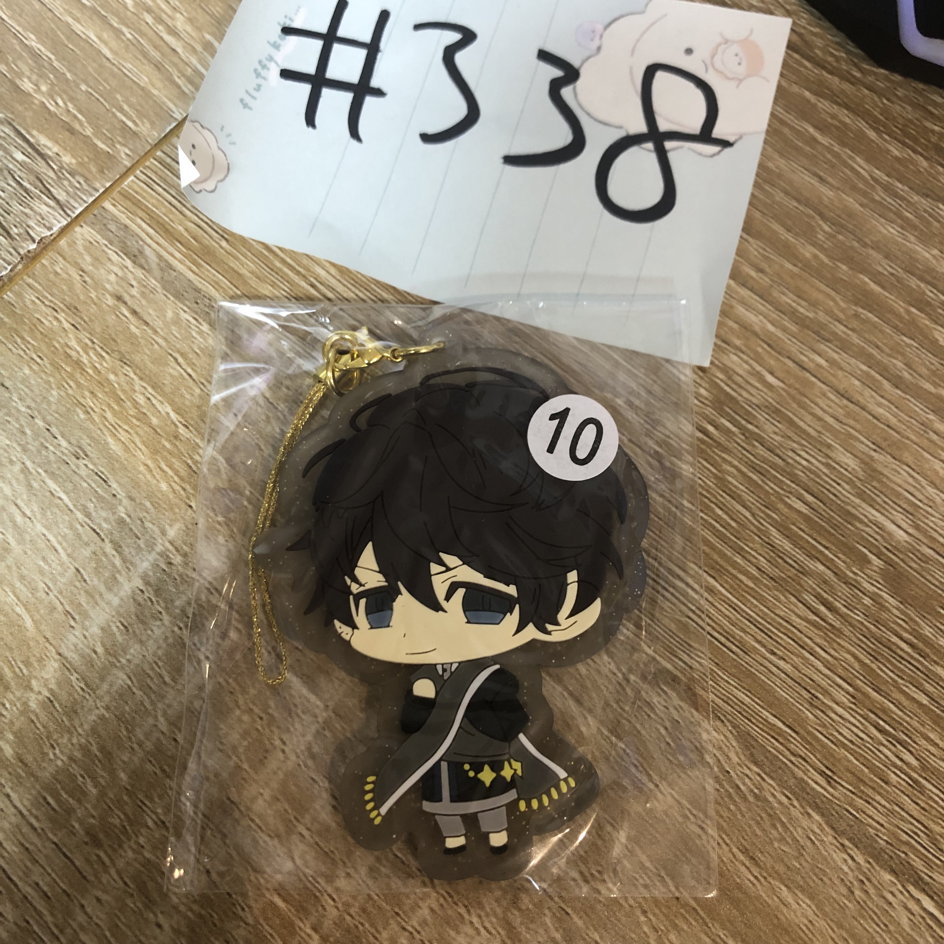 DIABOLIK LOVERS  ruki 掛件 (金繩) #338