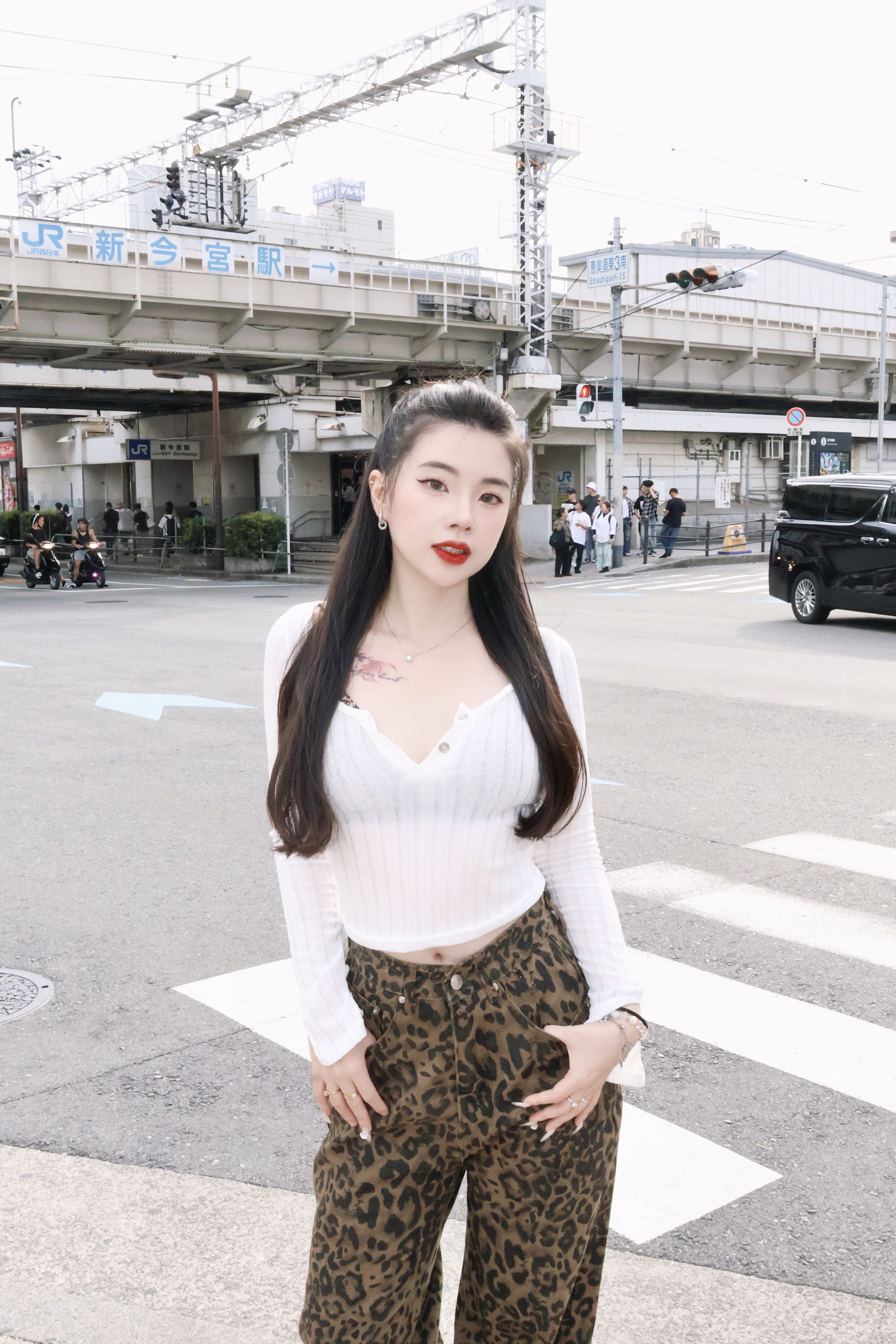 一點辣🌶️微透罩衫小背心