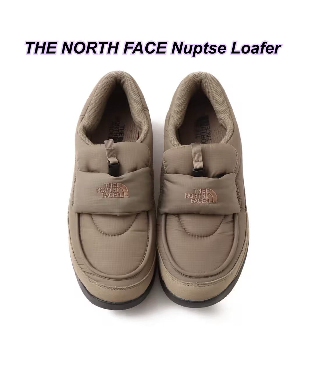 THE NORTH FACE Nuptse Loafer /3 色