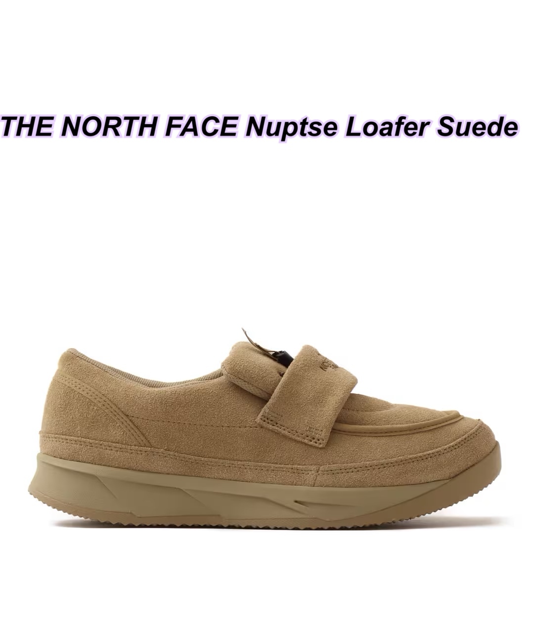 THE NORTH FACE Nuptse Loafer Suede/2 色