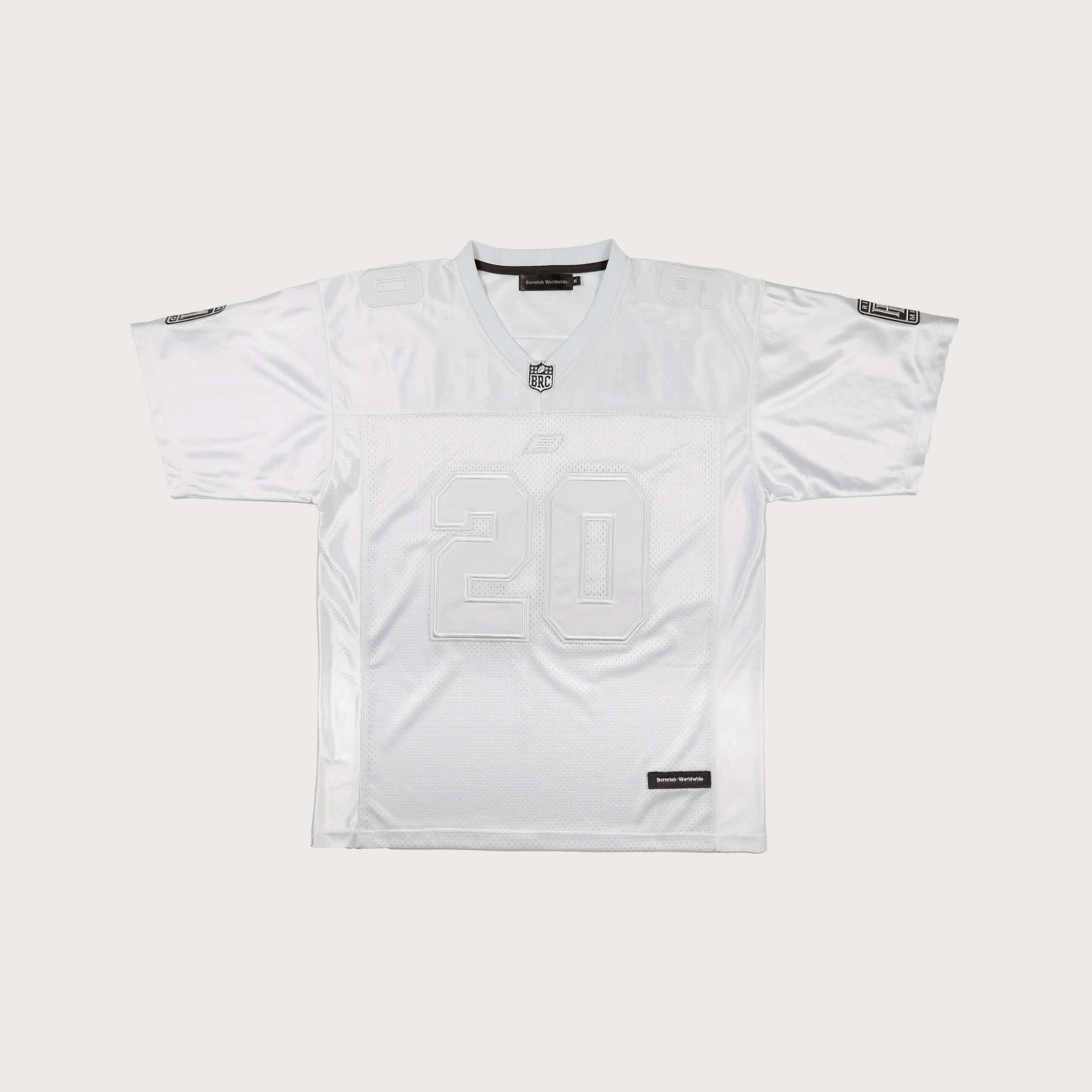 Bornrich｜2091 Football Jersey (White)