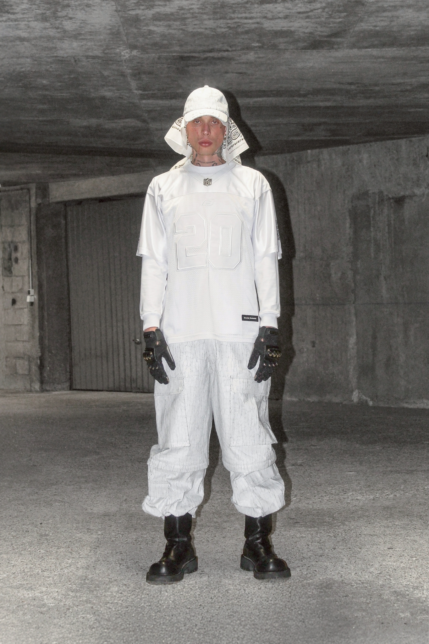 Bornrich｜2091 Football Jersey (White)