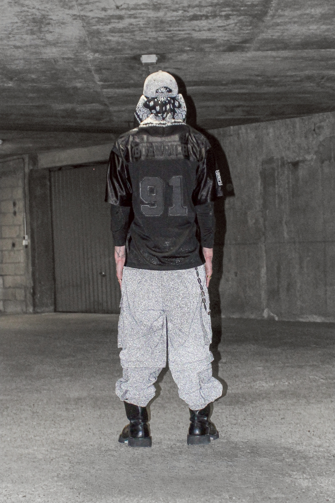 Bornrich｜2091 Football Jersey (Black)