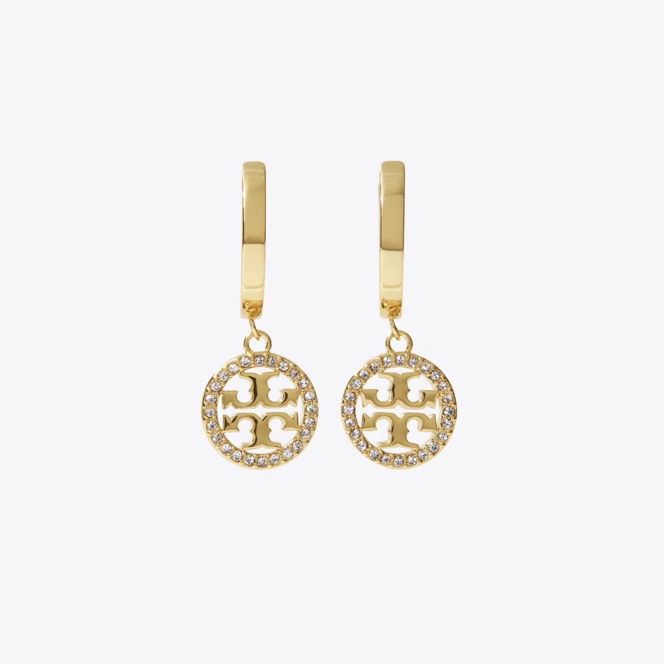 Tory Burch - Miller 閃石圈圈耳環 (87041)