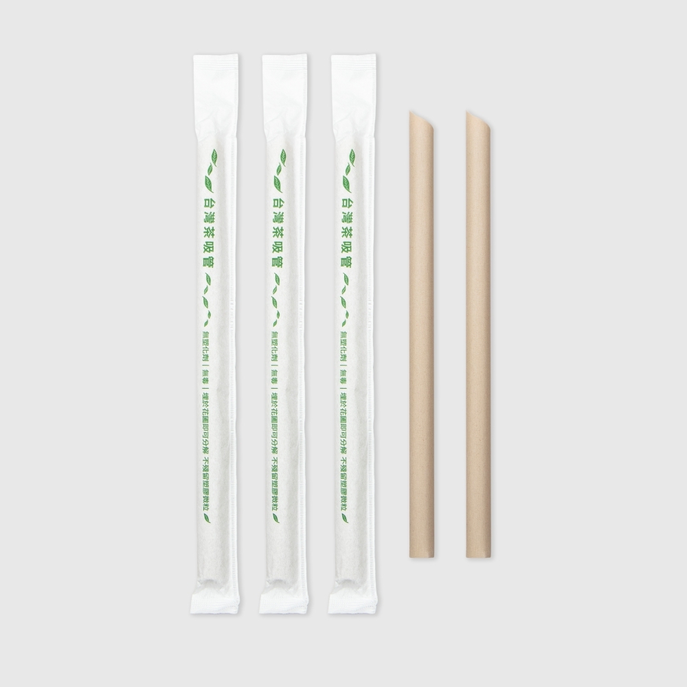 茶吸管 12mm 原色