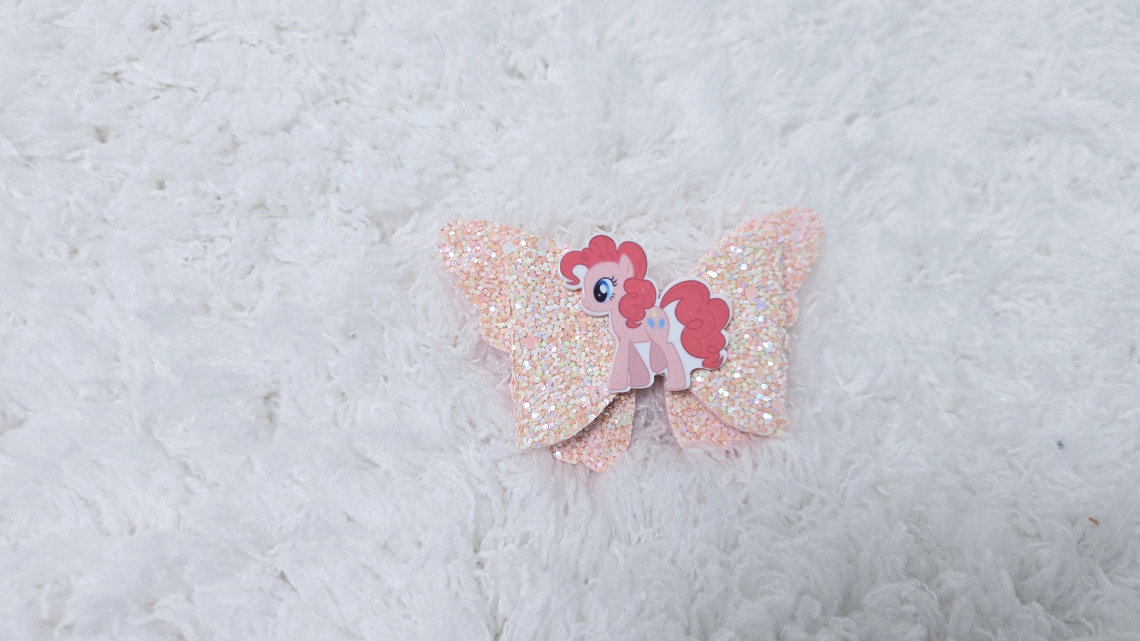 HA25-0004 兒童小馬閃片髮夾