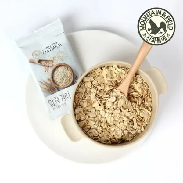 (預購商品 10/1收單)  韓國 MOUNTAIN & FIELD松鼠家每日一袋即食輕盈燕麥 20g