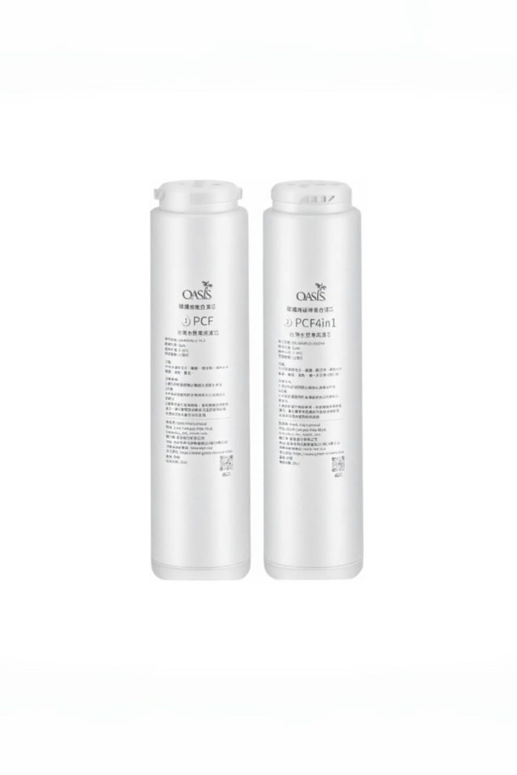 【美國OASIS】適用RO淨水器 1000GP｜4IN1濾芯+PCF濾芯第一年份濾芯組｜每年更換｜ US-102K