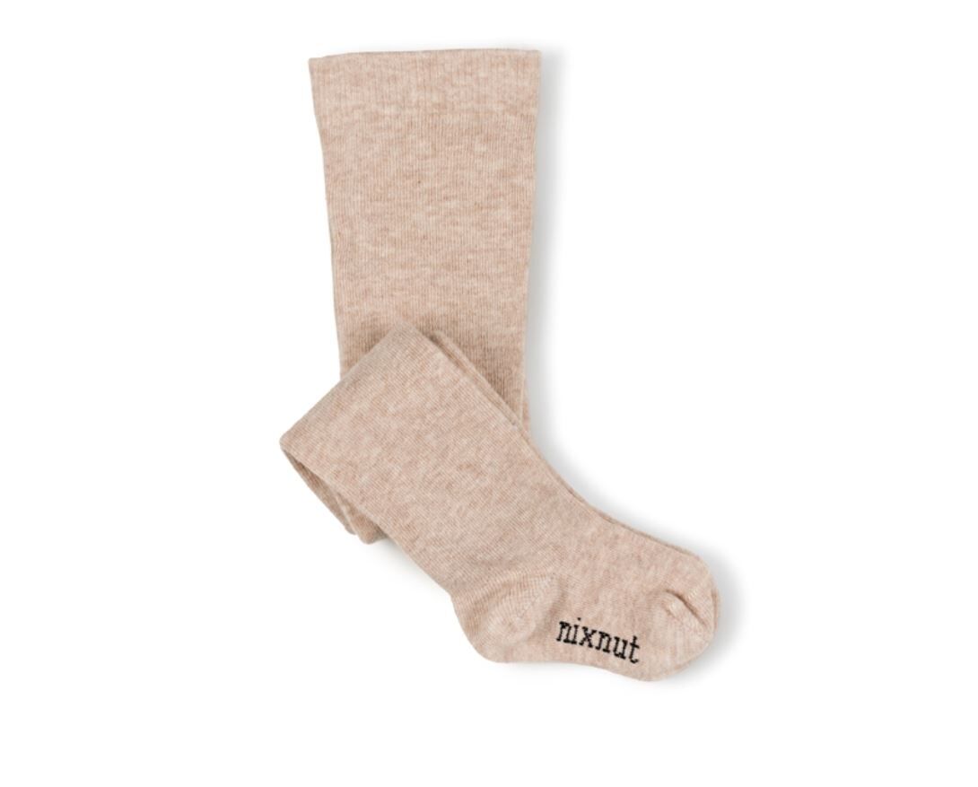 NIXNUT 棉製褲襪 Plain Tights Beige