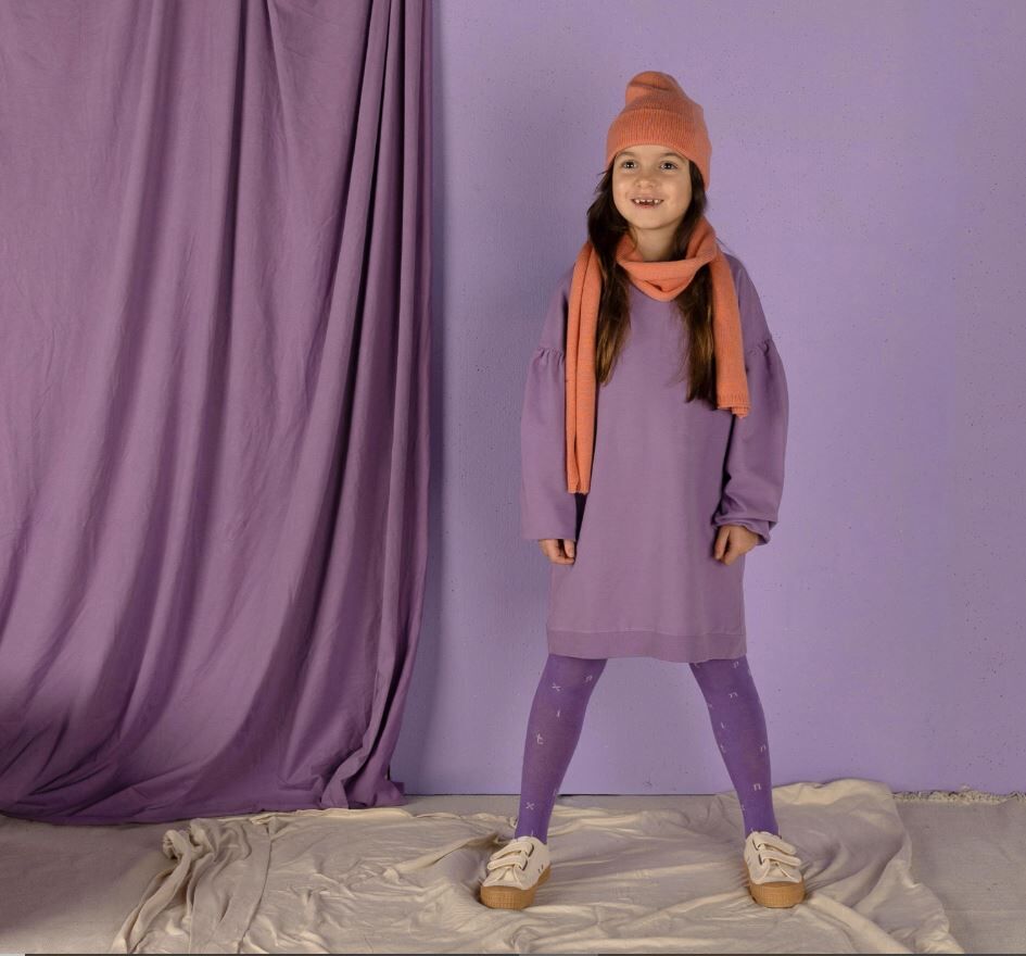 NIXNUT 長版衛衣洋 Lux Dress Purple