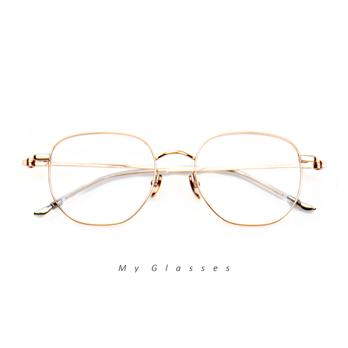 T237鈦多邊形眼鏡