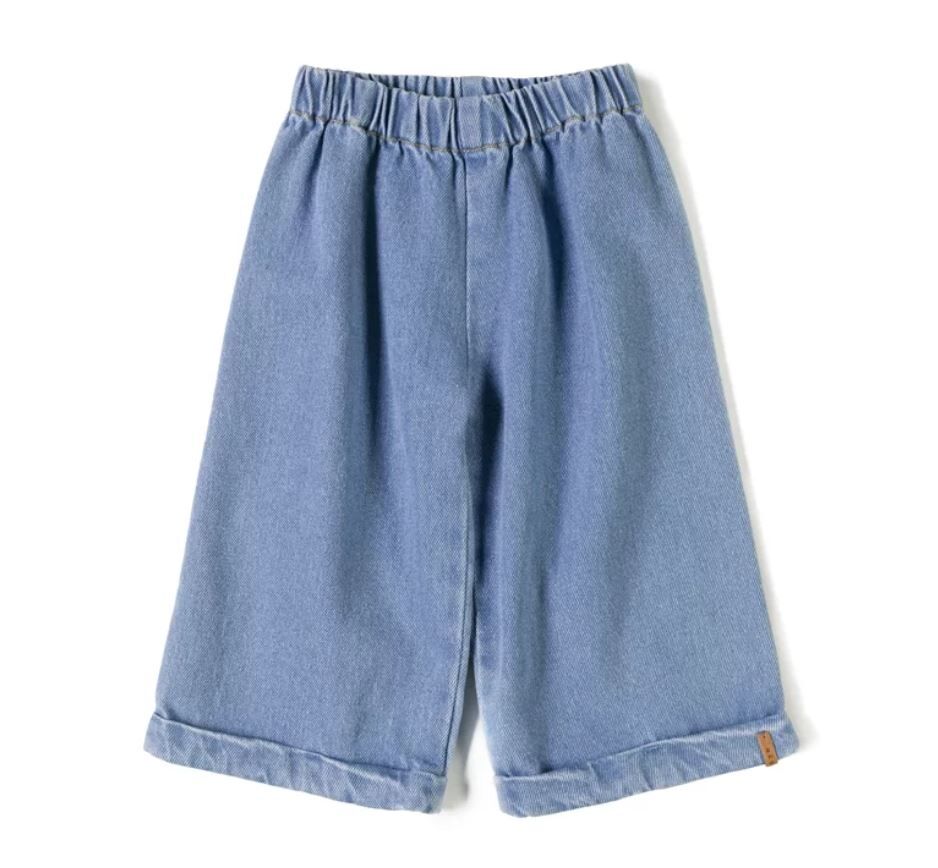 NIXNUT 牛仔寬褲 Wide Pants Jeans