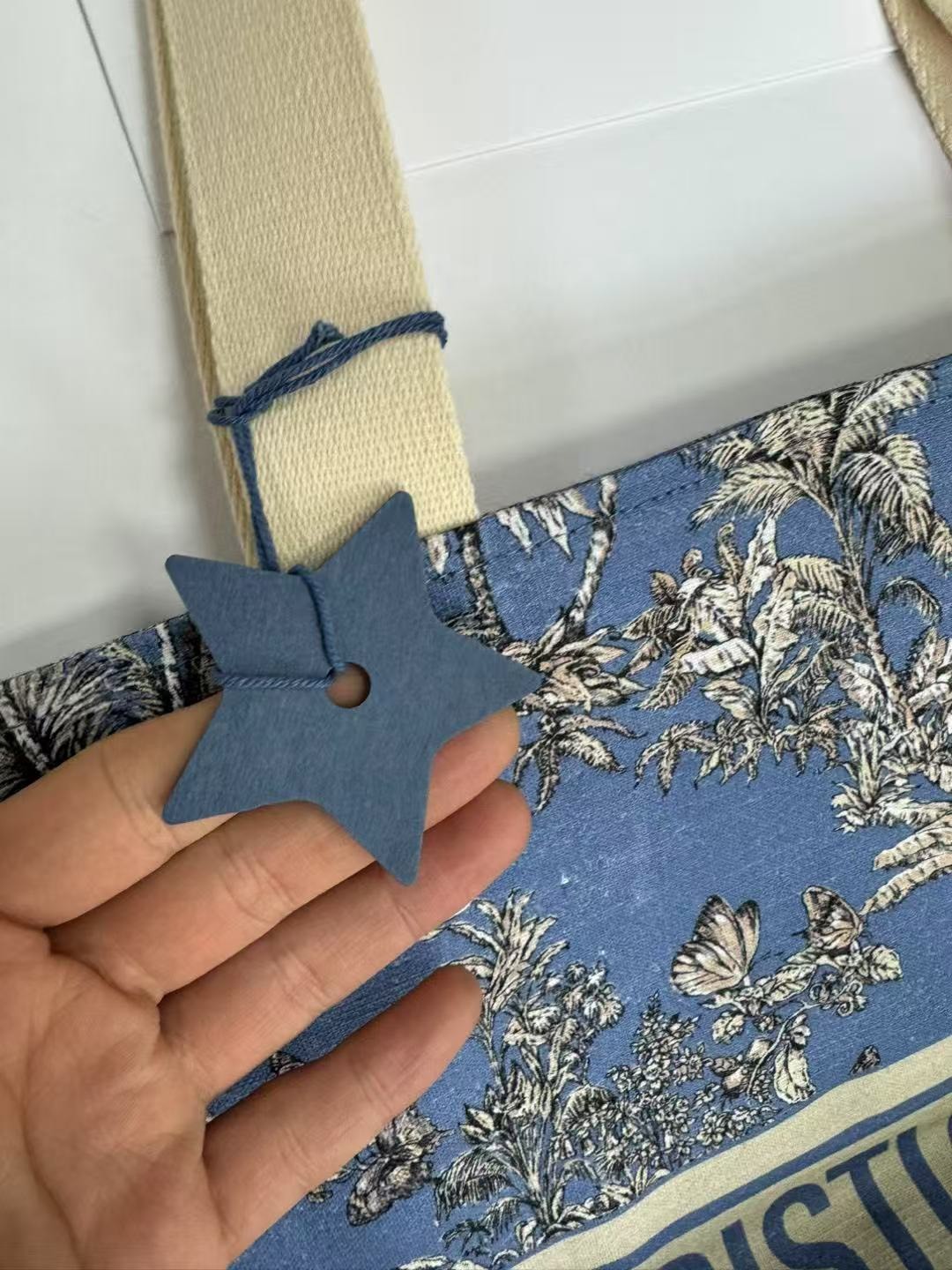 【DIOR】海天藍托特購物袋