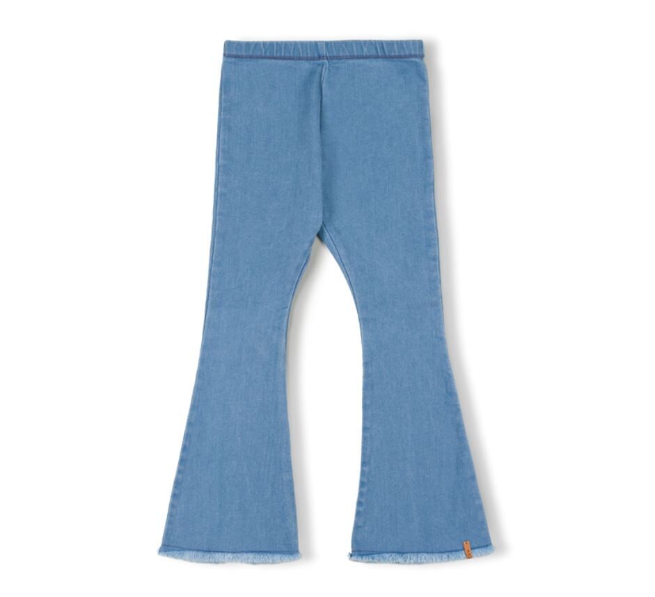 NIXNUT 丹寧彈性喇叭褲 Denim Flared Jeans