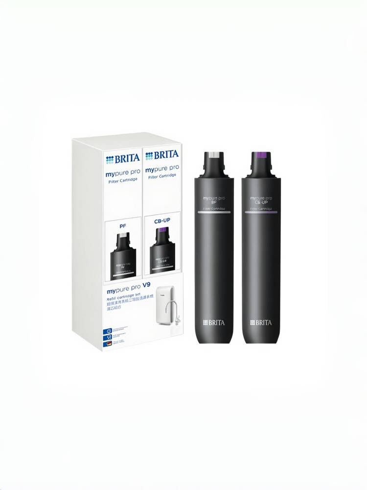 【德國BRITA】適用mypure pro V9|超微濾濾芯組｜每年更換