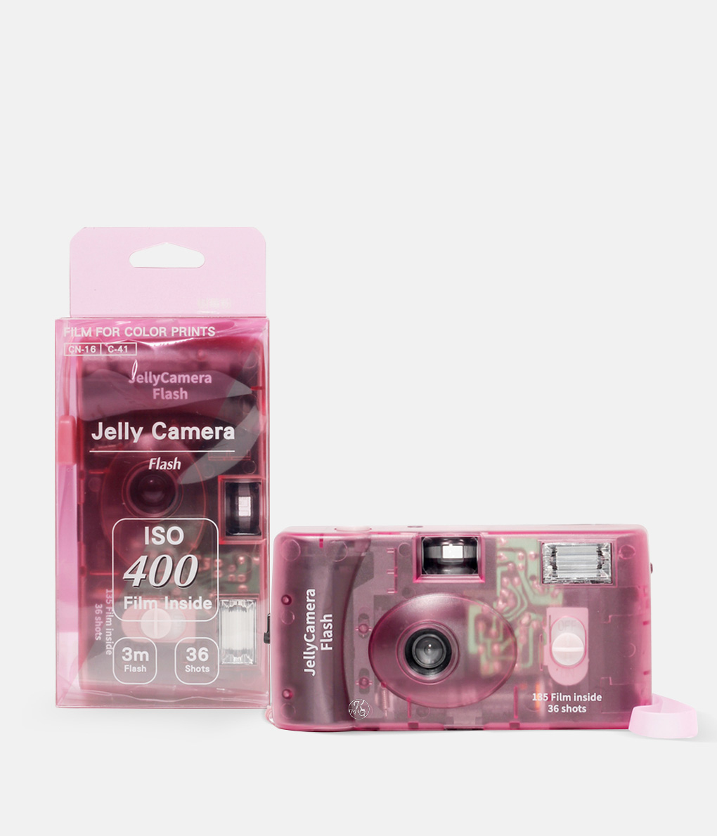 FUJIFILM 果凍即可拍相機-樹莓粉 (36張底片)