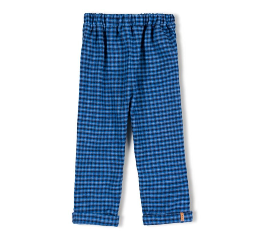 NIXNUT 反摺格紋長褲 Stic Pants Rain Checkered