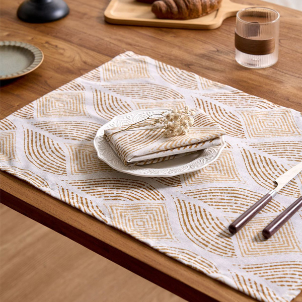 棉麻布藝歐風餐墊