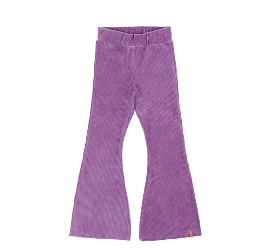 NIXNUT 修身彈性喇叭褲 Basic Flared Purple