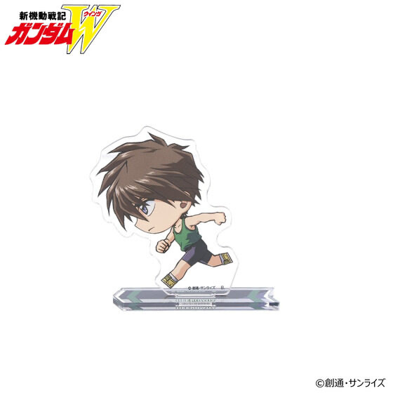 242252 Pbandai 預訂2026/2月 新機動戦記ガンダムW 走るデフォルメシリーズ アクリルスタンド （全9種）