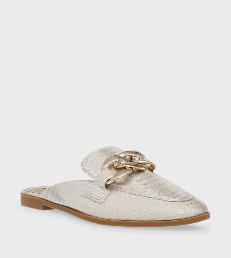 [S] STEVE MADDENFLOURISH MULE,BONE MULTI, FLOU02S1-BONE MULTI [FINAL SALE] (SSM55)