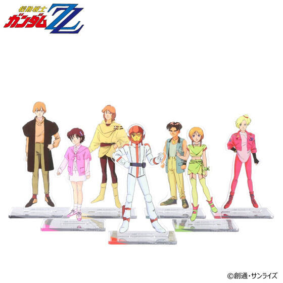 237653 Pbandai 預訂 2025/11月 機動戦士ガンダムZZ アクリルスタンド （スタンダードサイズ）第二弾（全7種）細 size