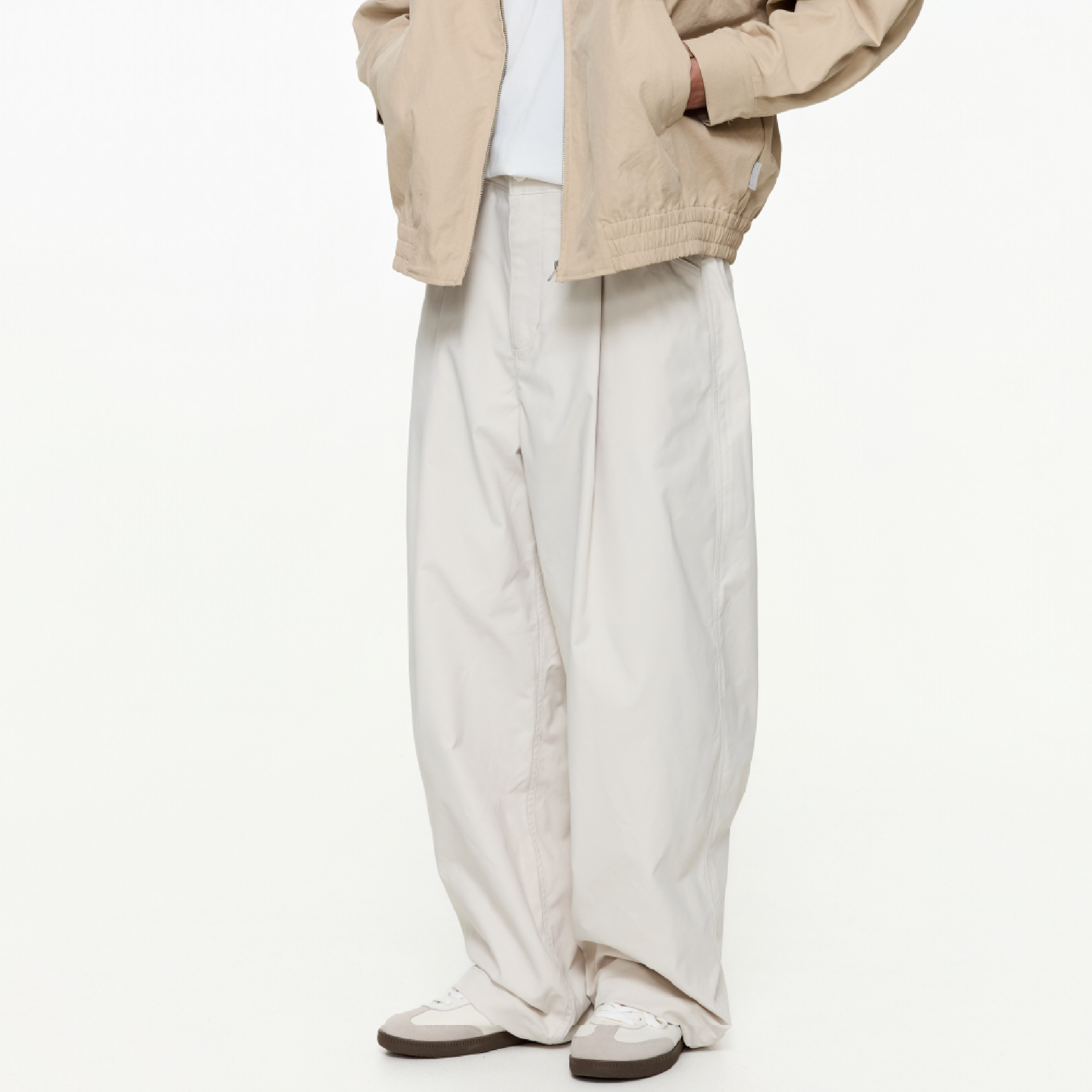 PIN SKTBS Wide-Leg Curved Pants 闊腿彎刀褲 [P-P22]