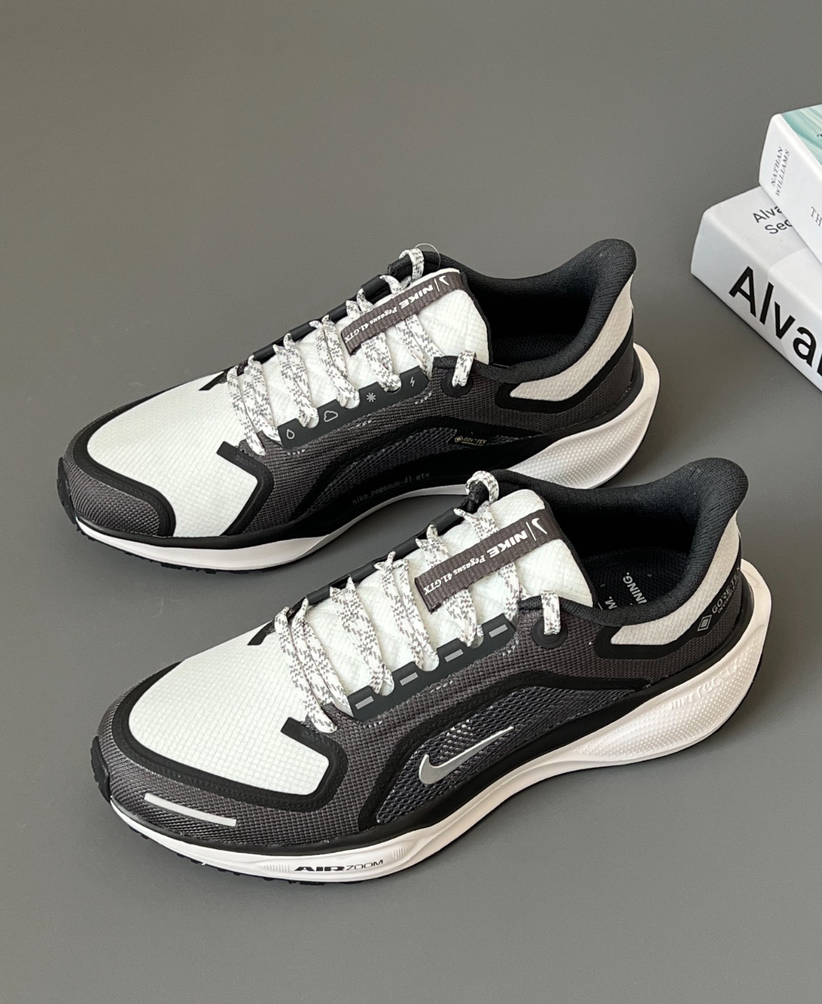 女鞋 NIKE W PEGASUS 41 GTX 灰黑 防水 GORE-TEX 緩震 小飛馬 慢跑鞋 運動鞋【FQ1357-002】