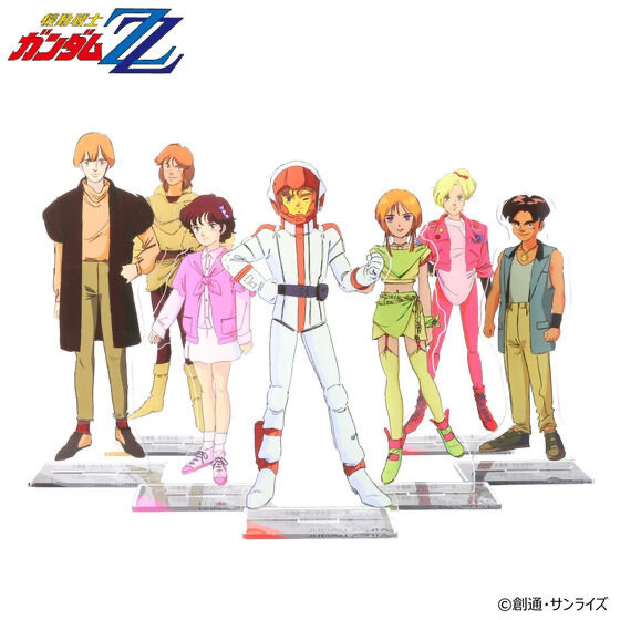 237656 Pbandai 預訂2025/11月 機動戦士ガンダムZZ ビッグアクリルスタンド 第二弾（全7種）大size