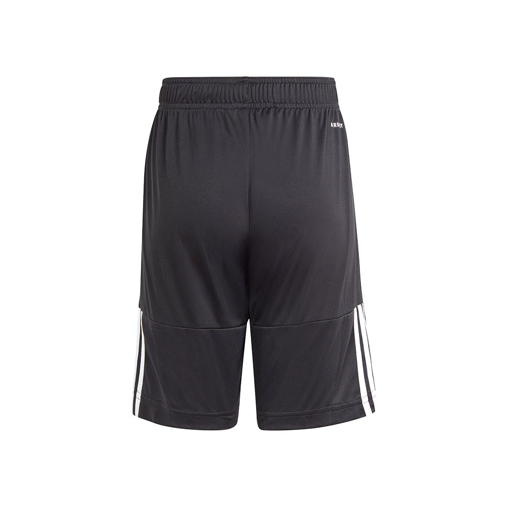 Adidas J Sere Sho 大童 黑色 亞規 吸濕 排汗 彈性腰頭 休閒 運動 短褲 IN0648