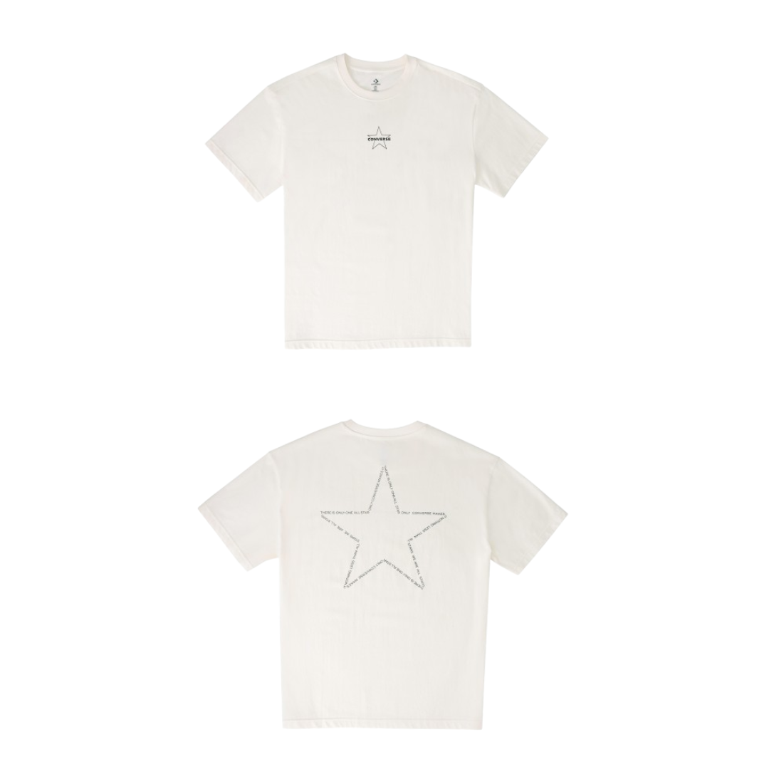Converse Sorona Graphic Tee "Egret" 白鷺 MCH623-W2Y IX