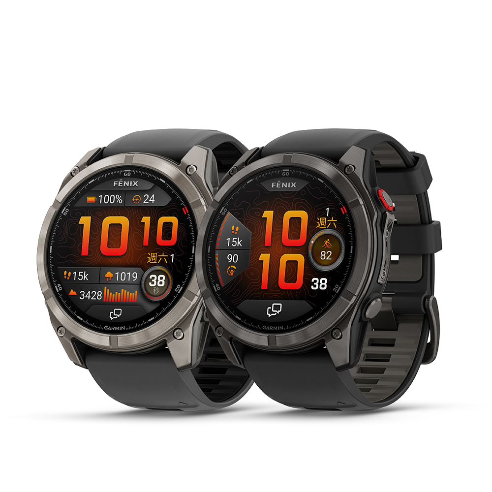 【GARMIN】FENIX 8 Pro AMOLED 51mm 全方位戶外進階GPS智慧腕錶