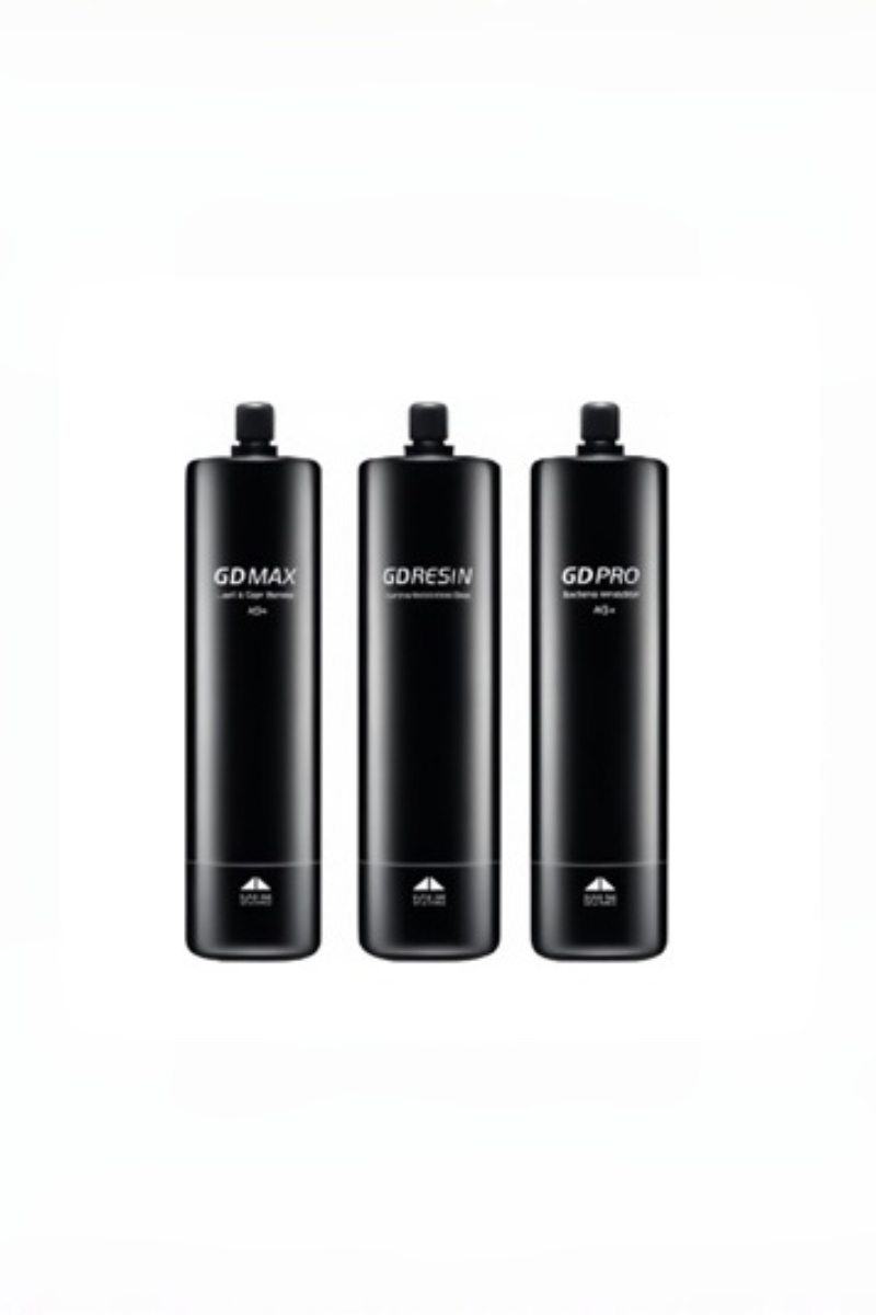 【GUNG DAI宮黛】GD MAX/GD PRO/GD RESIN 3入｜每一年更換組合｜適用三道軟水抑菌淨水器