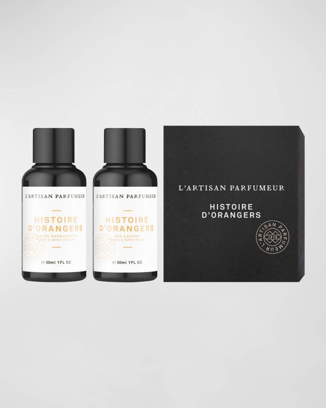 【L'Artisan Parfumeur】 阿蒂仙 橙樹林故事沐浴組 沐浴+身體乳30ml