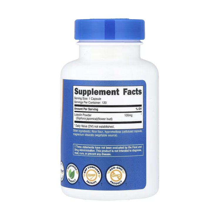 Nutricost, Luteolin, 100 mg, 120 Capsules