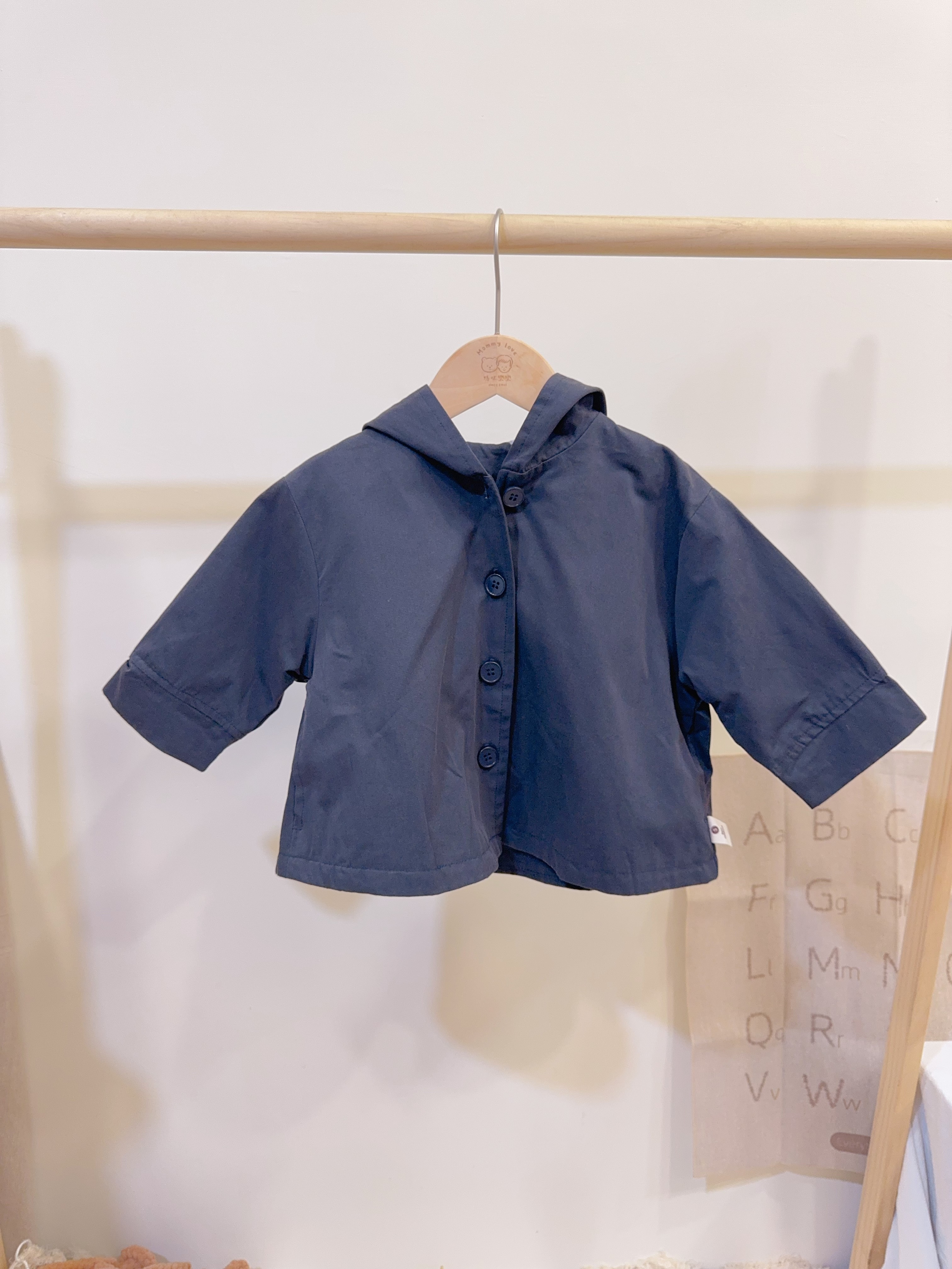 8191碎花藍外套A05