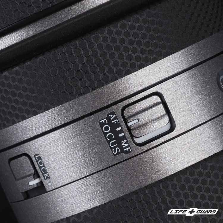 SIGMA 20-200mm F3.5-6.3 專機專屬鏡頭貼膜，LIFE+GUARD 設計風格