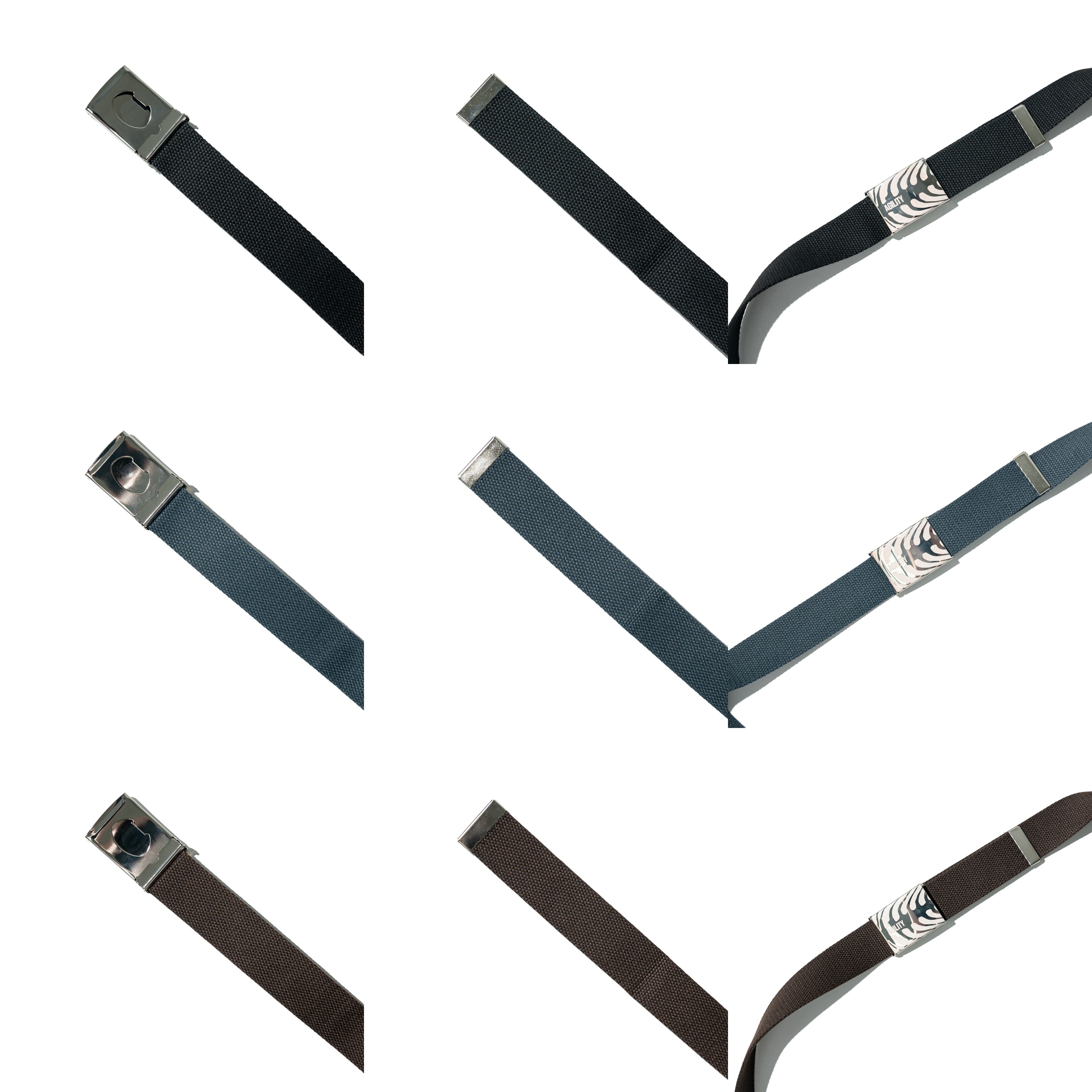 AGILITY Canvas Belt / “Bones” 魚骨帆布皮帶 [CB1]