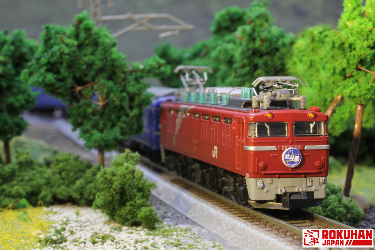 Rokuhan T015-1 Z規 EF81電力機車 北斗星塗裝