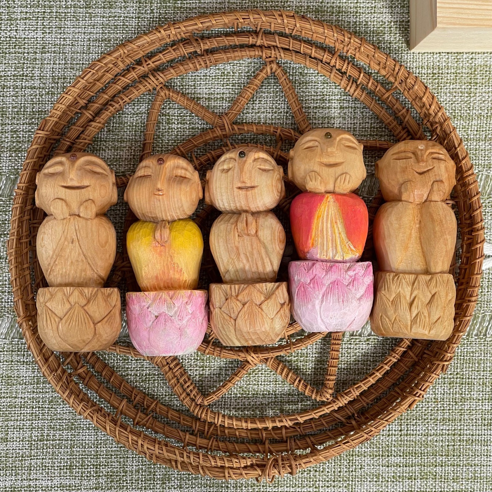 [預購] 全人手木雕刻飾品 KSITI_WOOD | 木雕地藏