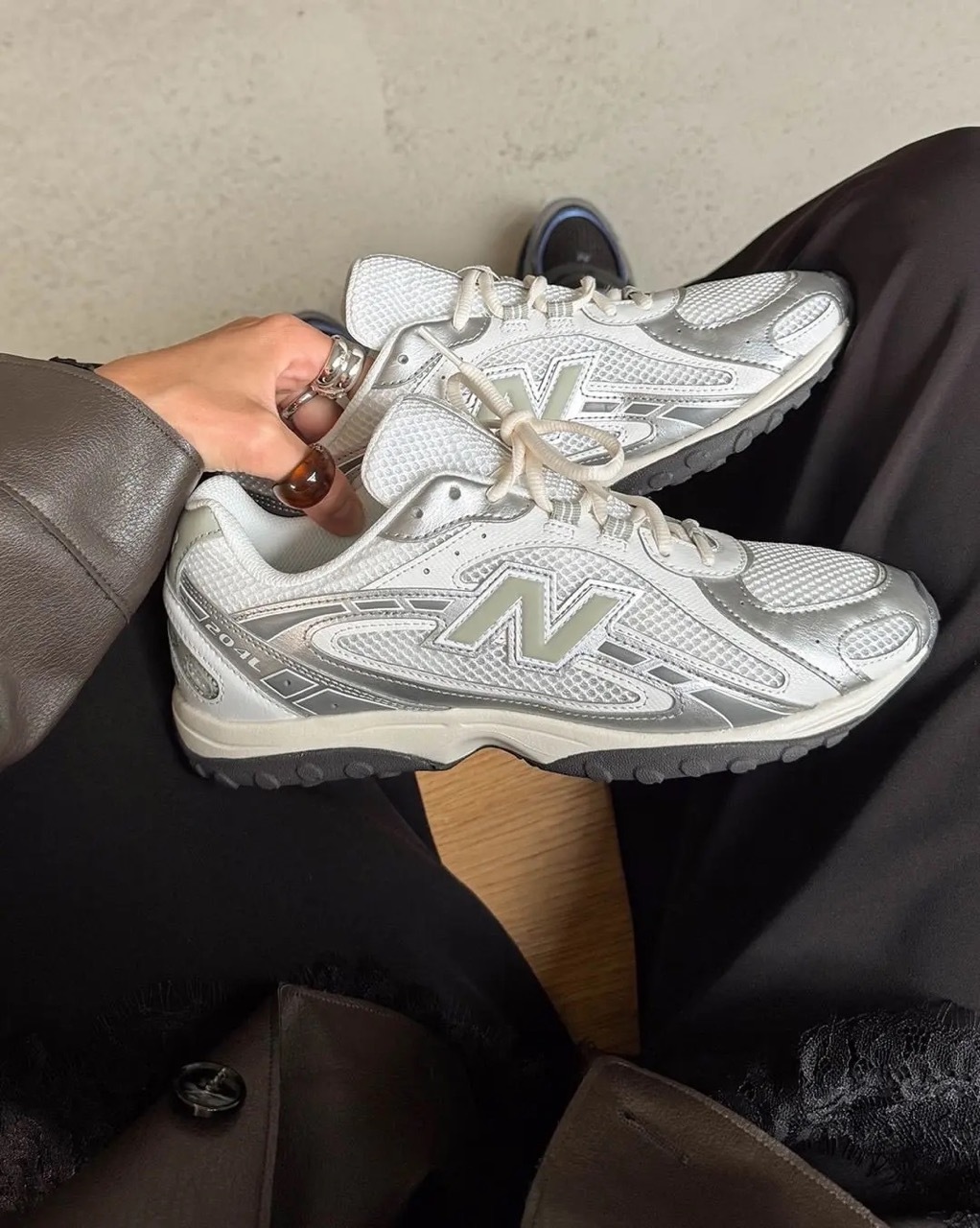 NEW BALANCE 204L NB 奶油酪梨綠 奶油綠 奶綠 白銀 銀灰 德訓鞋 薄底鞋 張員瑛同款 男女鞋 U204LSWB / 調貨