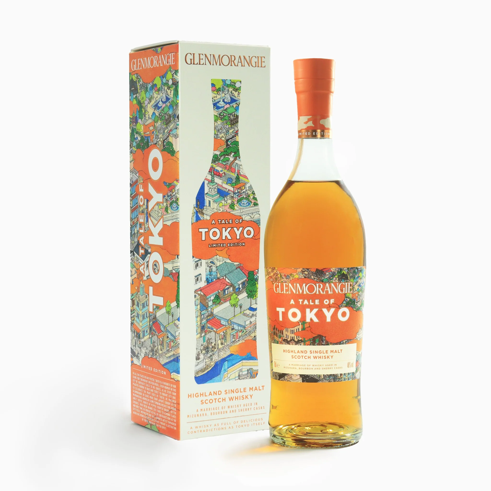 格蘭傑東京單一麥芽威士忌 Glenmorangie A Tale of Tokyo Single Malt Whisky (Limited Edition)