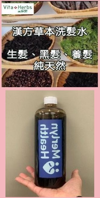 (4609)Merlyn Healthcare -漢方草本洗髮水500ML