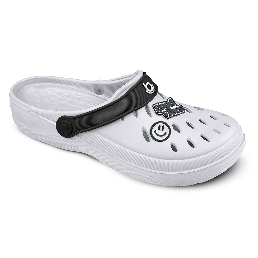 【 BOAONDA 】巴西原創設計 | 2402 EASY 002 (BRANCO/GOOD VIBES) 休閒童鞋