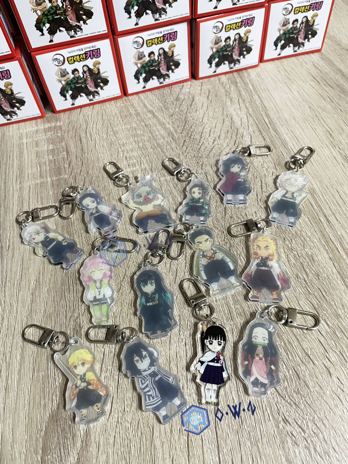 【OWN】鬼滅之刃 吊飾 韓國授權款 限定 壓克力 無限城篇章 新品 盲盒 指定款